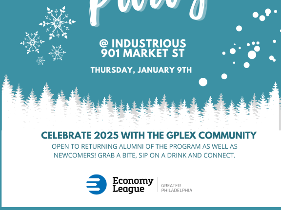 Flyer for GPLEX Winter Party